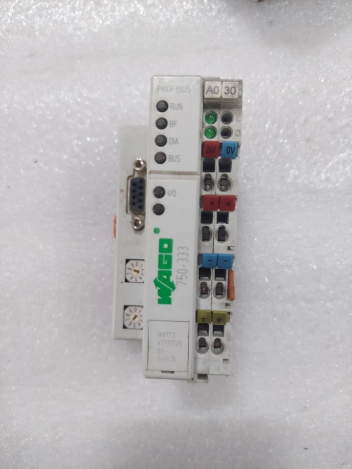 WAGO 750-333 BUSCOUPLER DEVICENET MODULE PLC ADAPTER 750333
